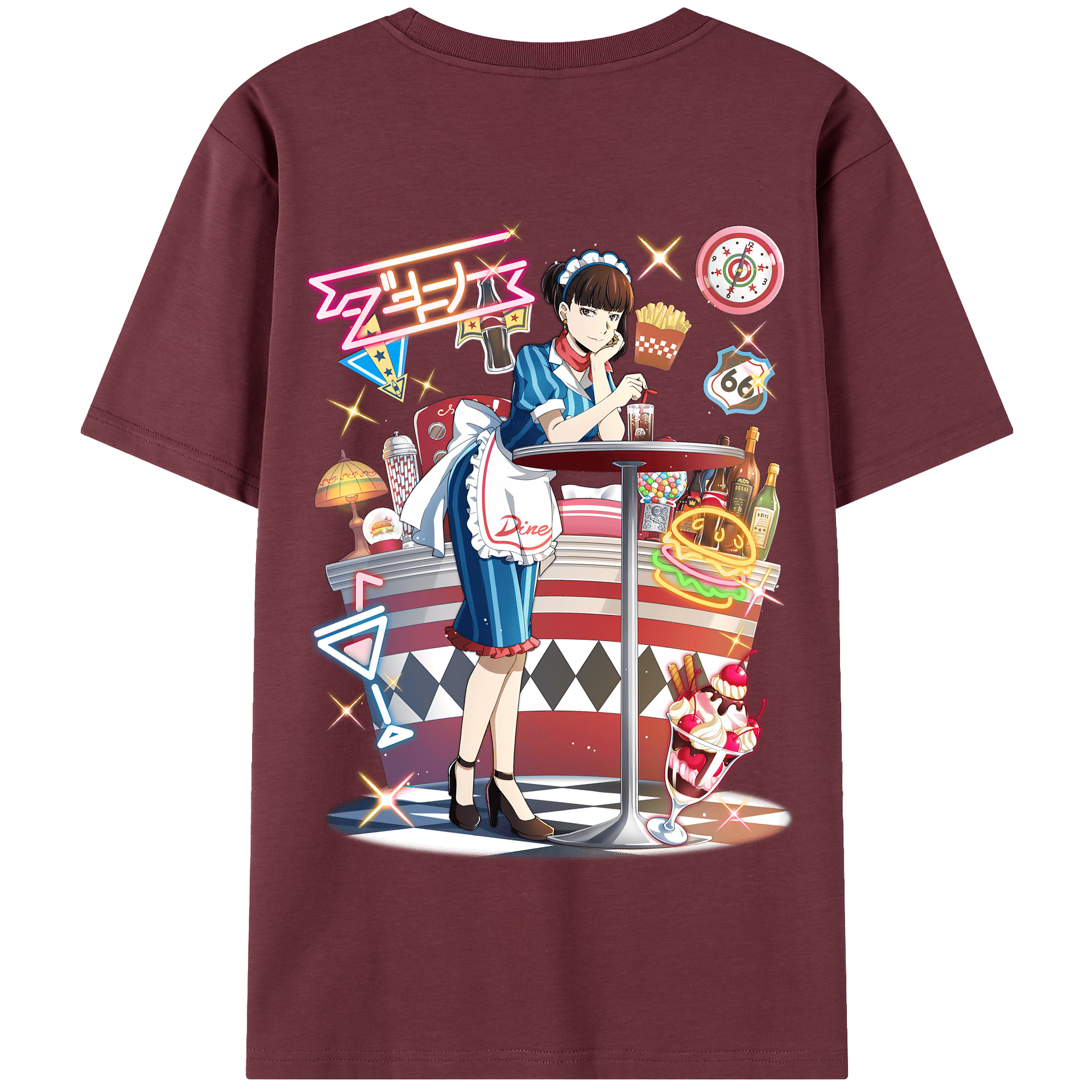 （画像用） 文豪ストレイドッグス Bungo Stray Dogs 綿100％半袖Tシャツ（背面プリント）